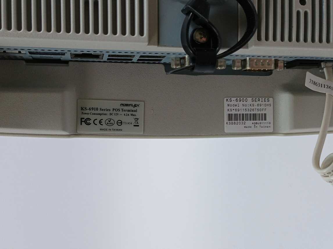 POSIFLEX KS-6910HS Fan free POS terminal KS-6900 KS-6910