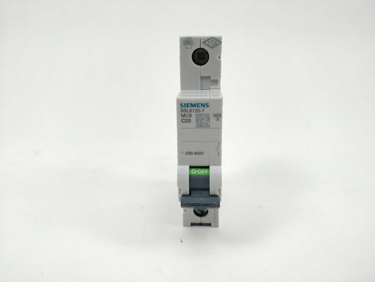 Siemens 5SL6120-7 Miniature circuit breaker 230/400V C20 12pcs