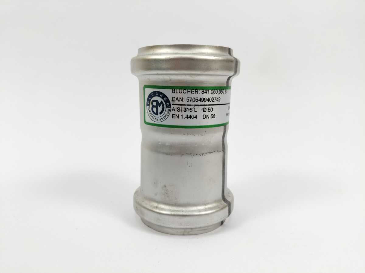 Blucher 841.050.050 Double Plug-in Connector, Batch size 18