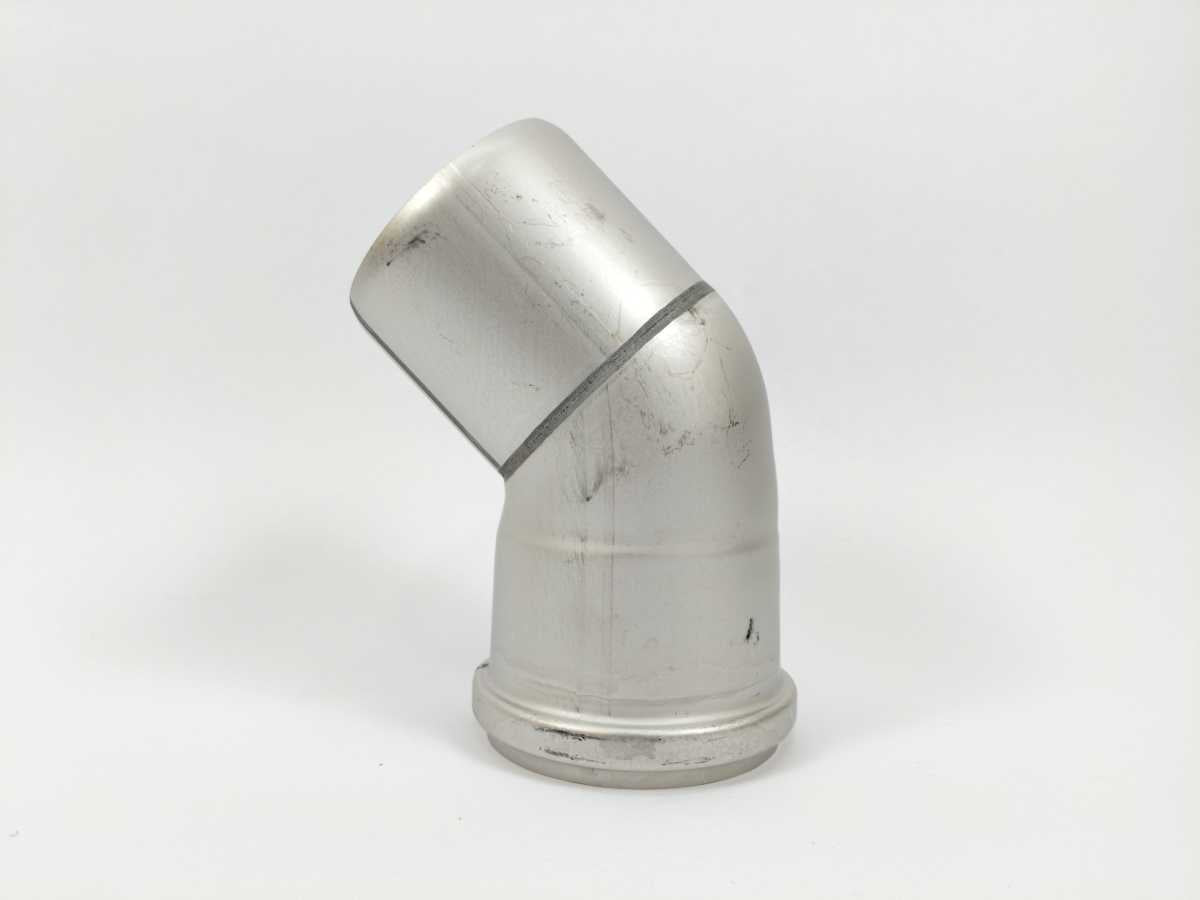 Blucher 820.045.075 BEND 45°, Diameter: Ø75 mm