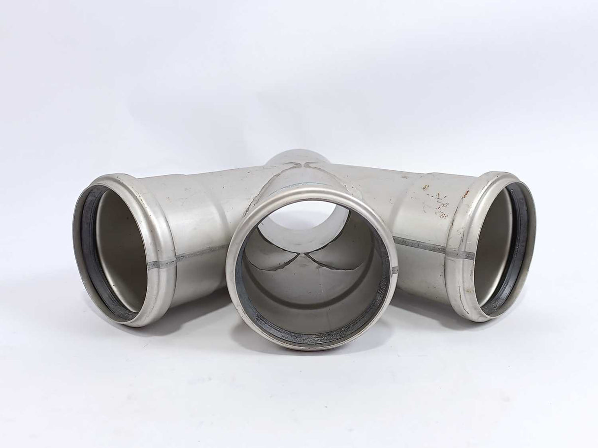 Blucher 836.075.075 S Double Branch Pipe, Pipe: Ø75 mm. Branch pipe: Ø75 mm