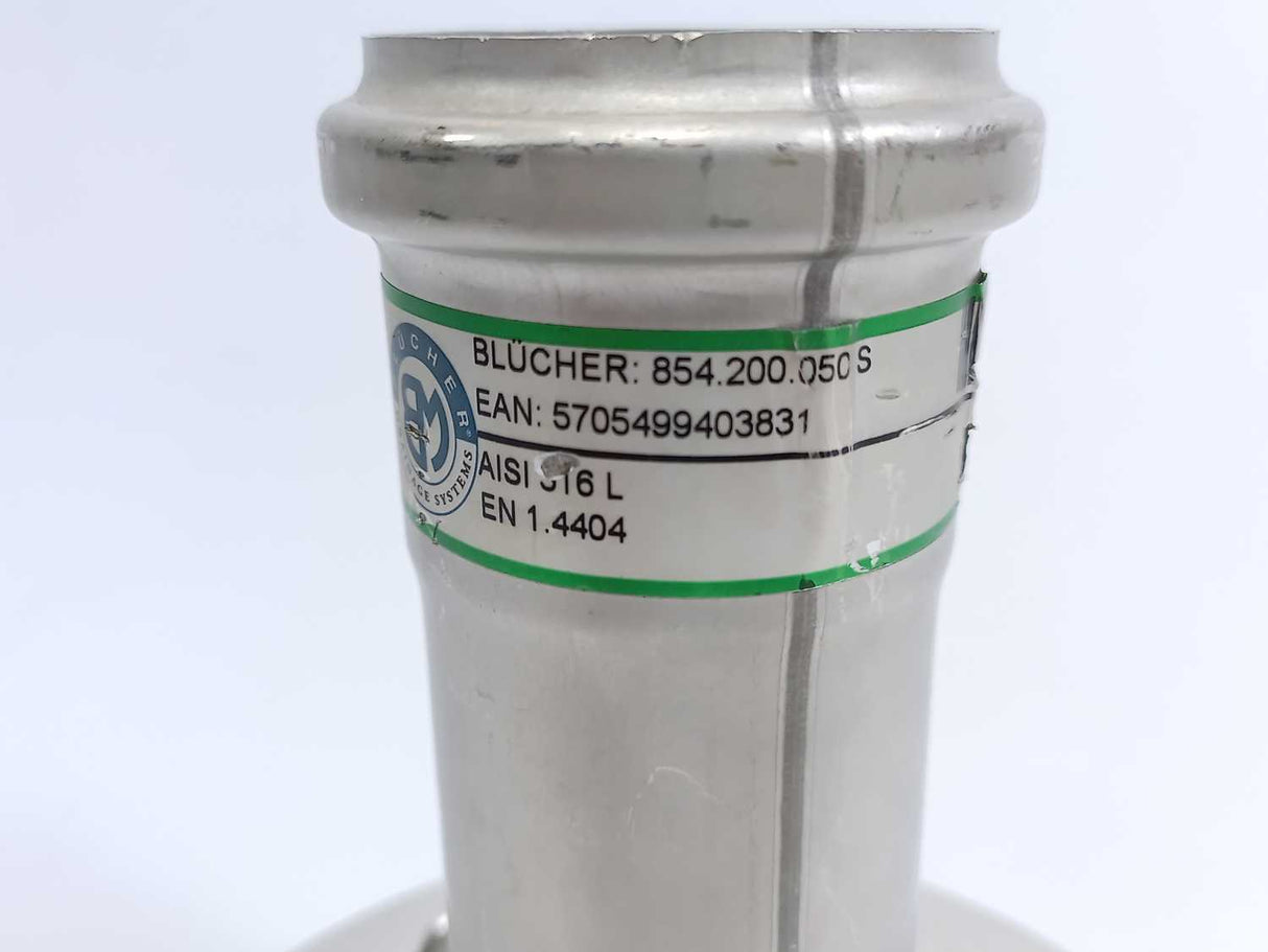 Blucher 854.200.050 S Flange Adapter With Socket, Diameter: Ø50 mm