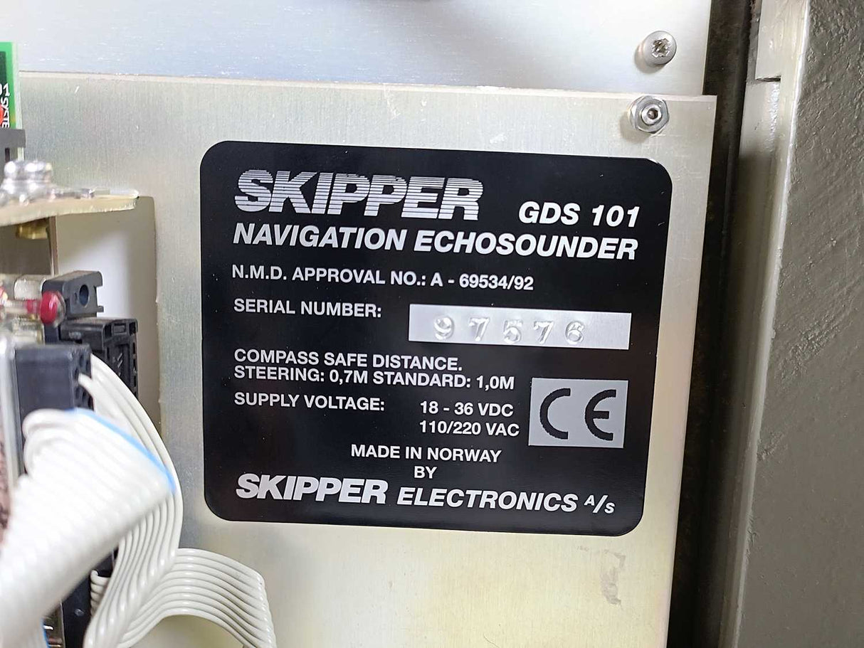 Skipper GDS101 EN101C-SA Navigation Echo Sounder System