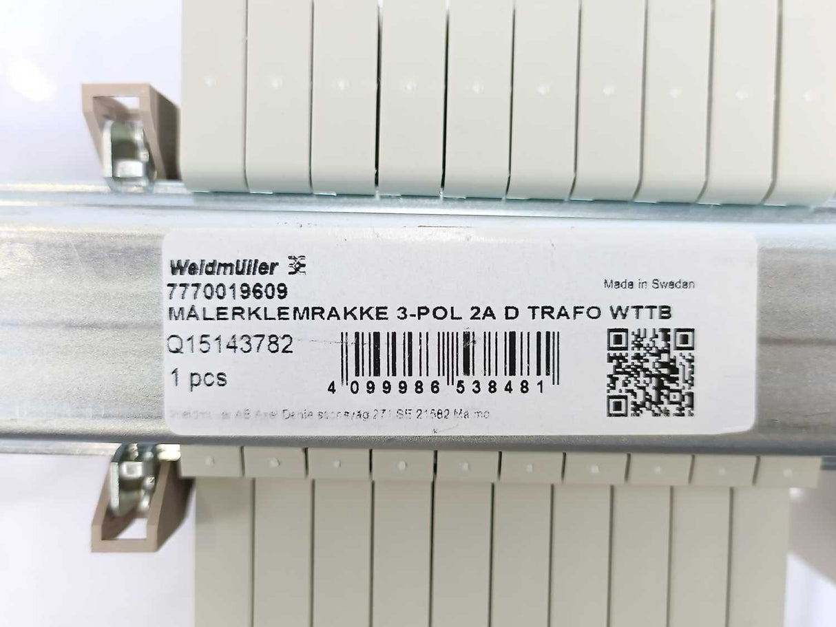 Weidmüller 777001 6434 Meter Terminal Block