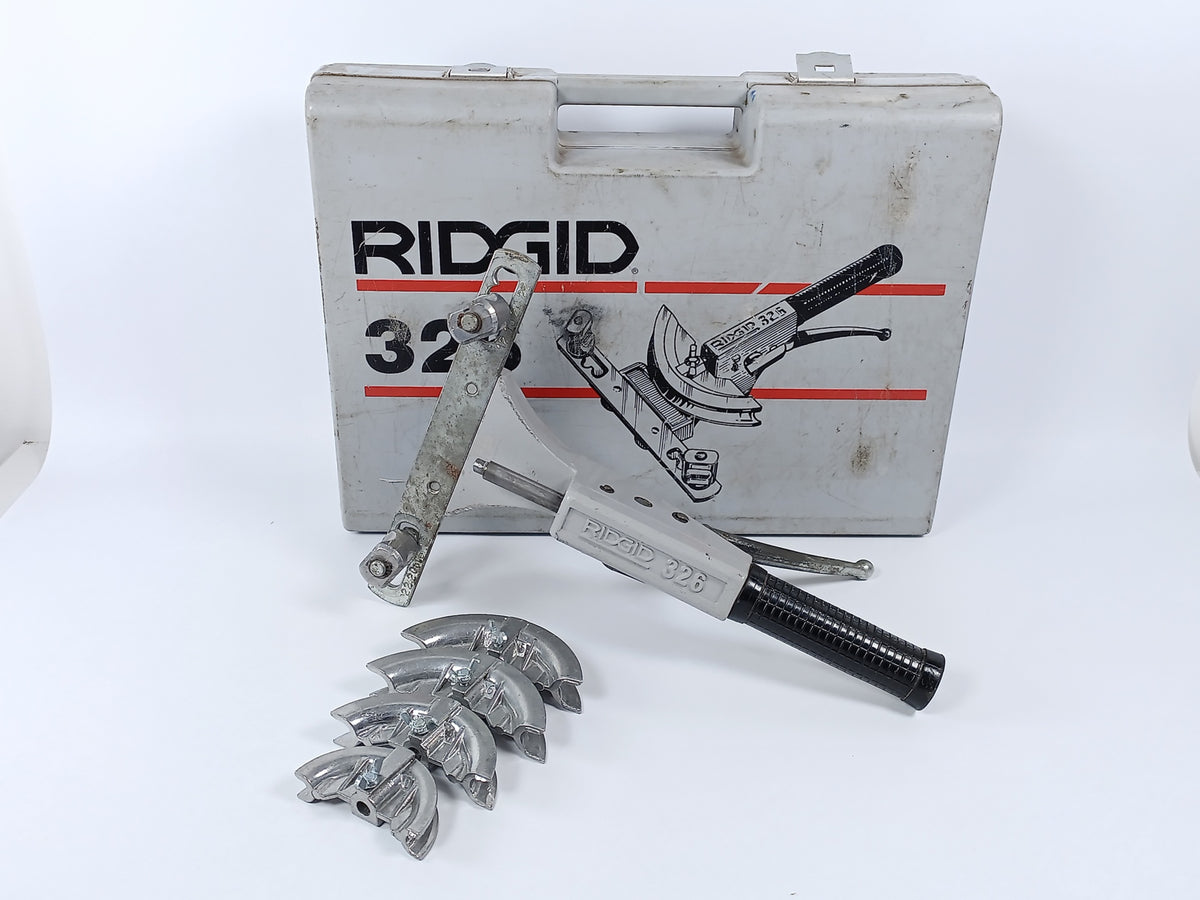 RIDGID 18741 326 Pipe Bender with Formers Set (10, 14, 15, 16mm)