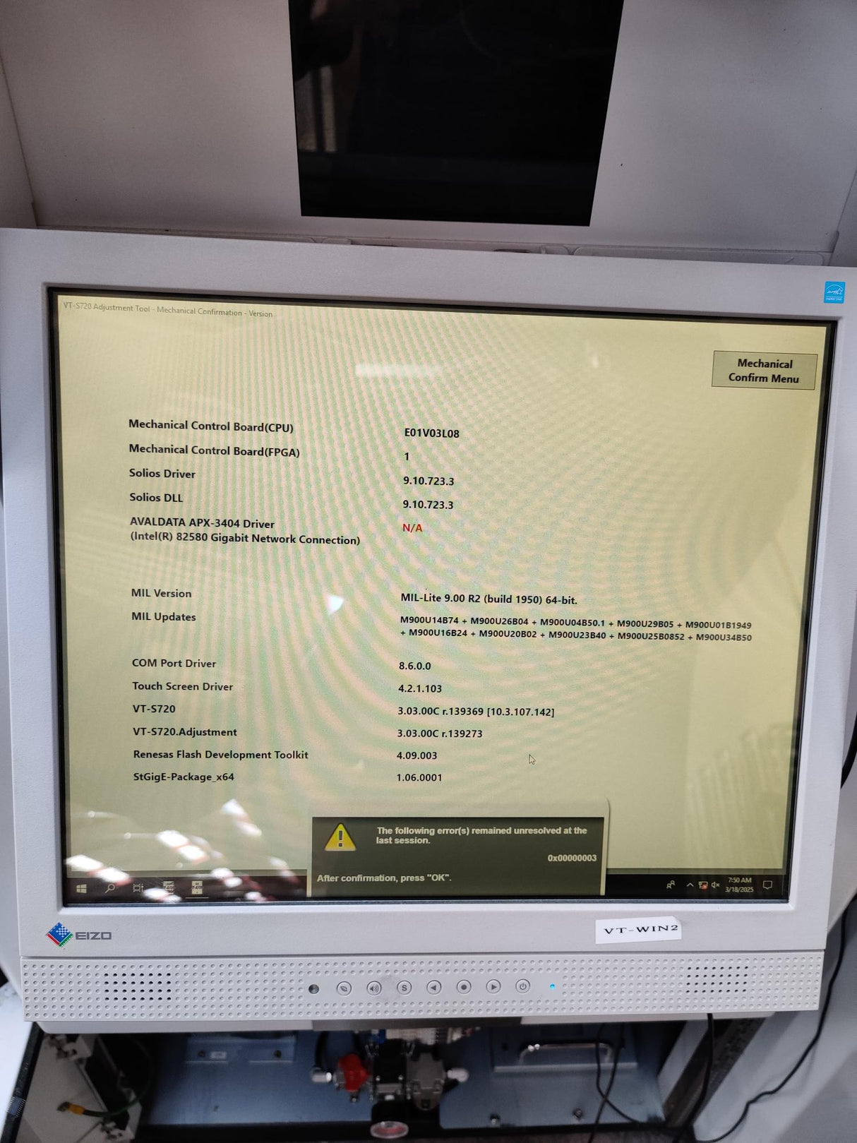 OMRON VT-S720 Solder Inspection-Equipment