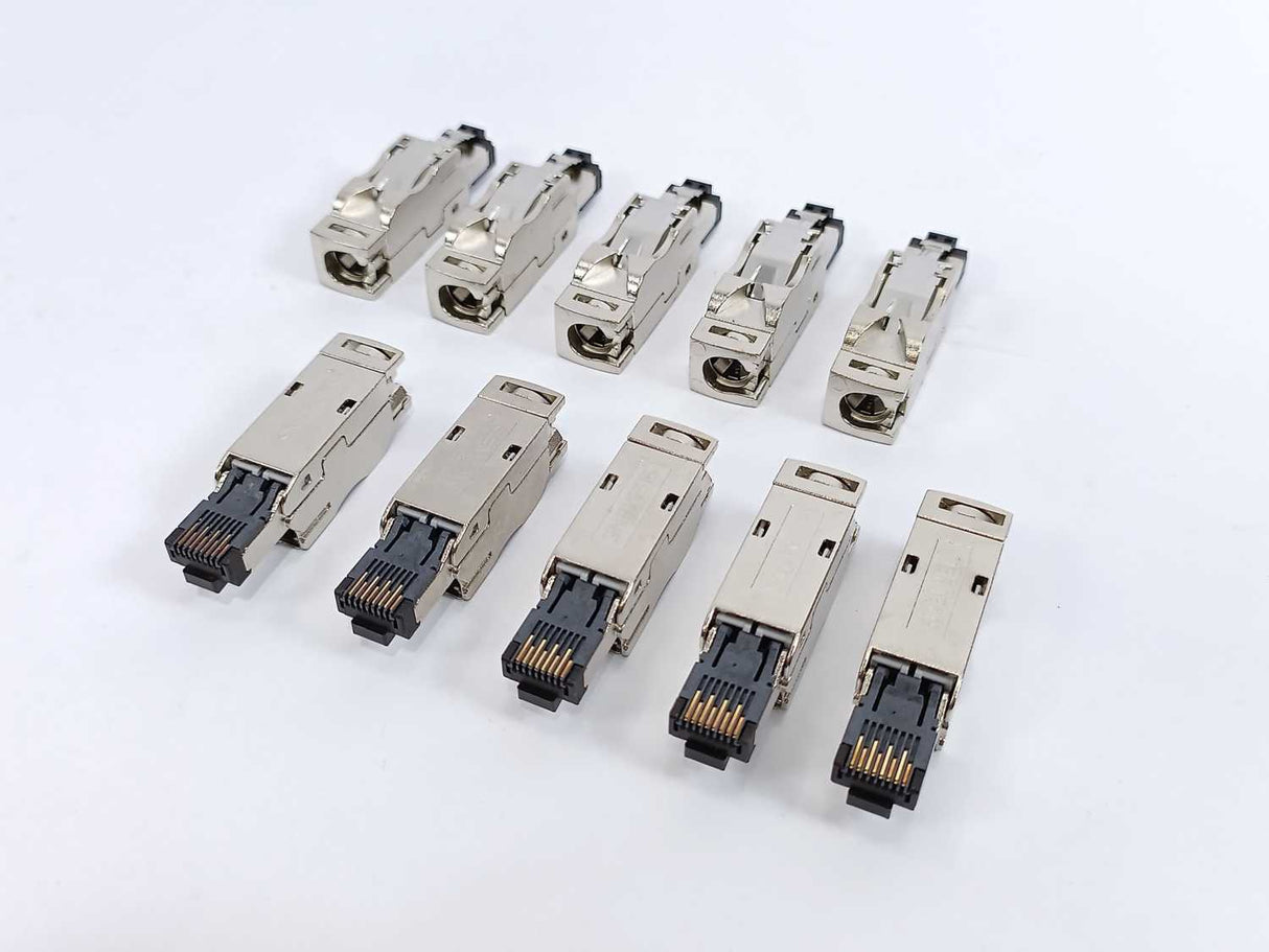 Siemens 6GK1901-1BB11-2AA0 Industrial Ethernet 8-Pin Plug Batch 10pcs.