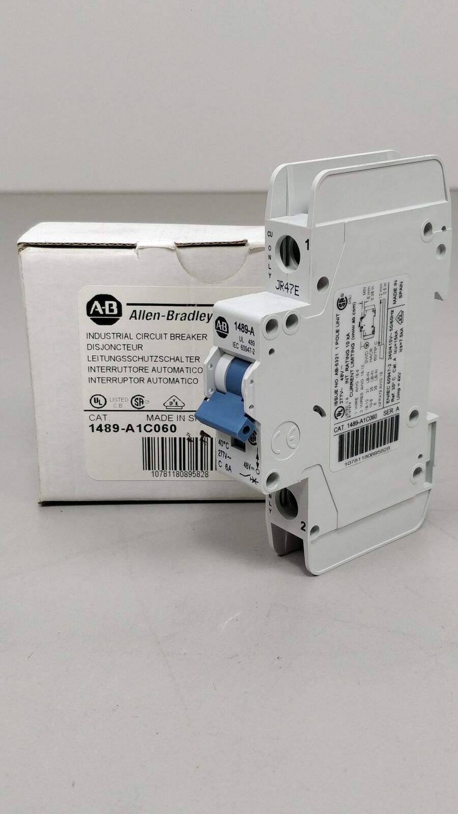 AB 1489-A1C060 ser. A Industrial circuit breaker