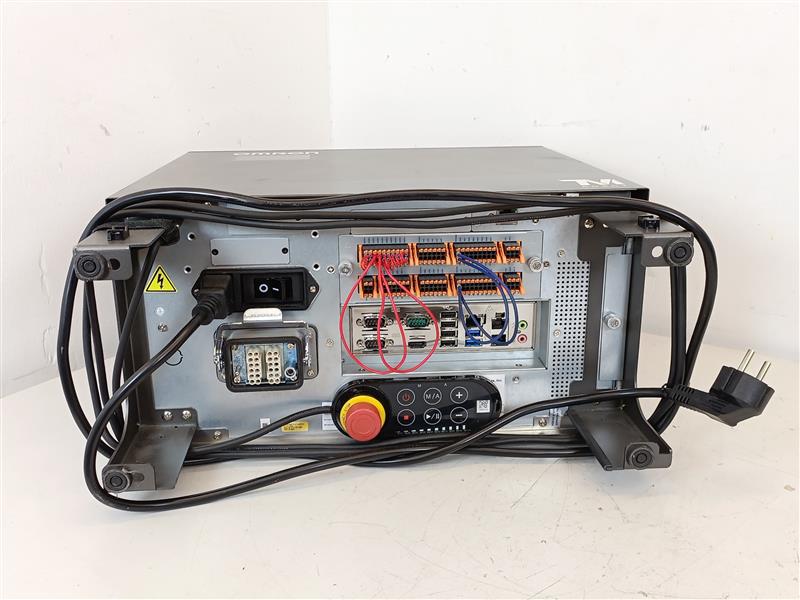 OMRON RT6-1001301 TM12 Industrial Robot w/ 69124-001 Controller, used for test