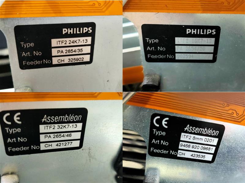 Assembleon Topaz II 946601314101 PA131410 SMT Pick and Place with, Feeders