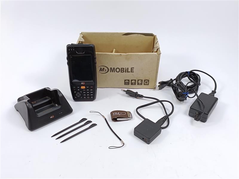 M3 Mobile Co. U7XM3ORANGE Portable Data Collection Terminal w/ Docking Cradle