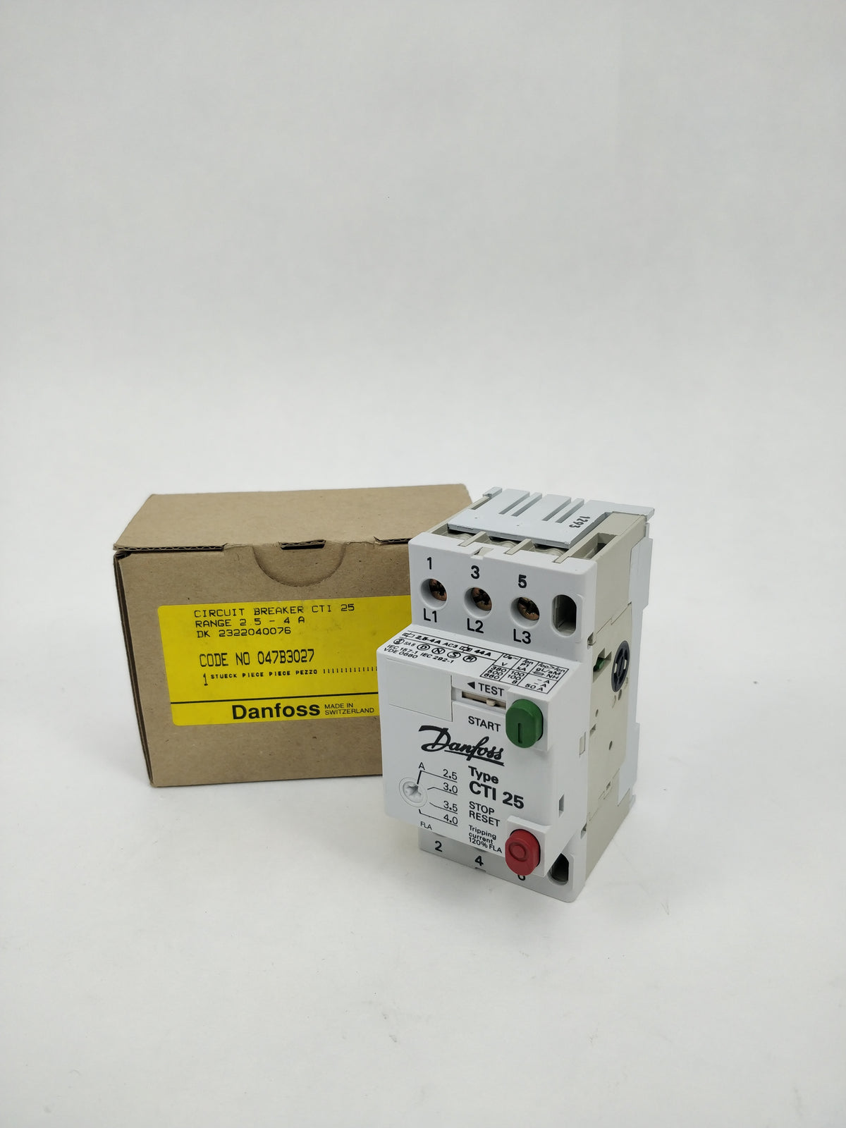 Danfoss 047B3027 CTI25 2.5-4A