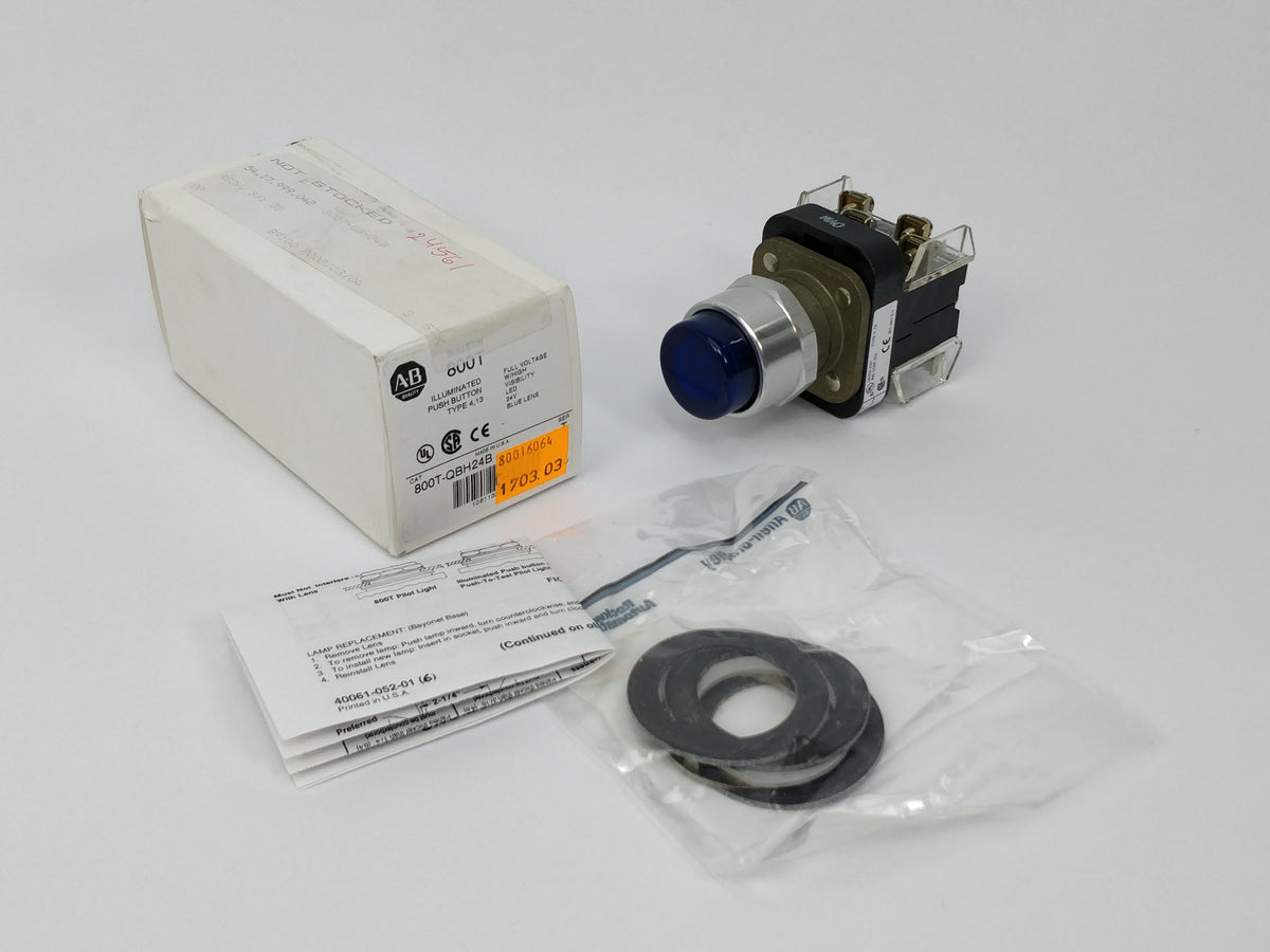 Ab 800T-QBH24B Bulletin Push Button Type 4,13
