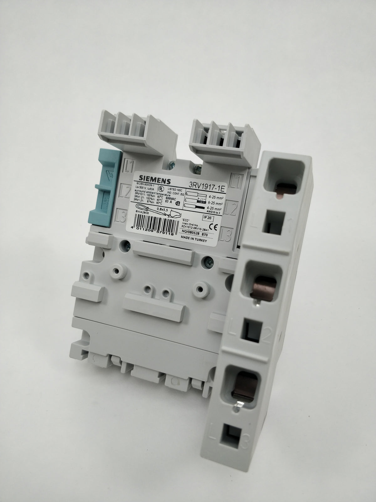 Siemens 3RV1917-1E 3-Phase Busbar