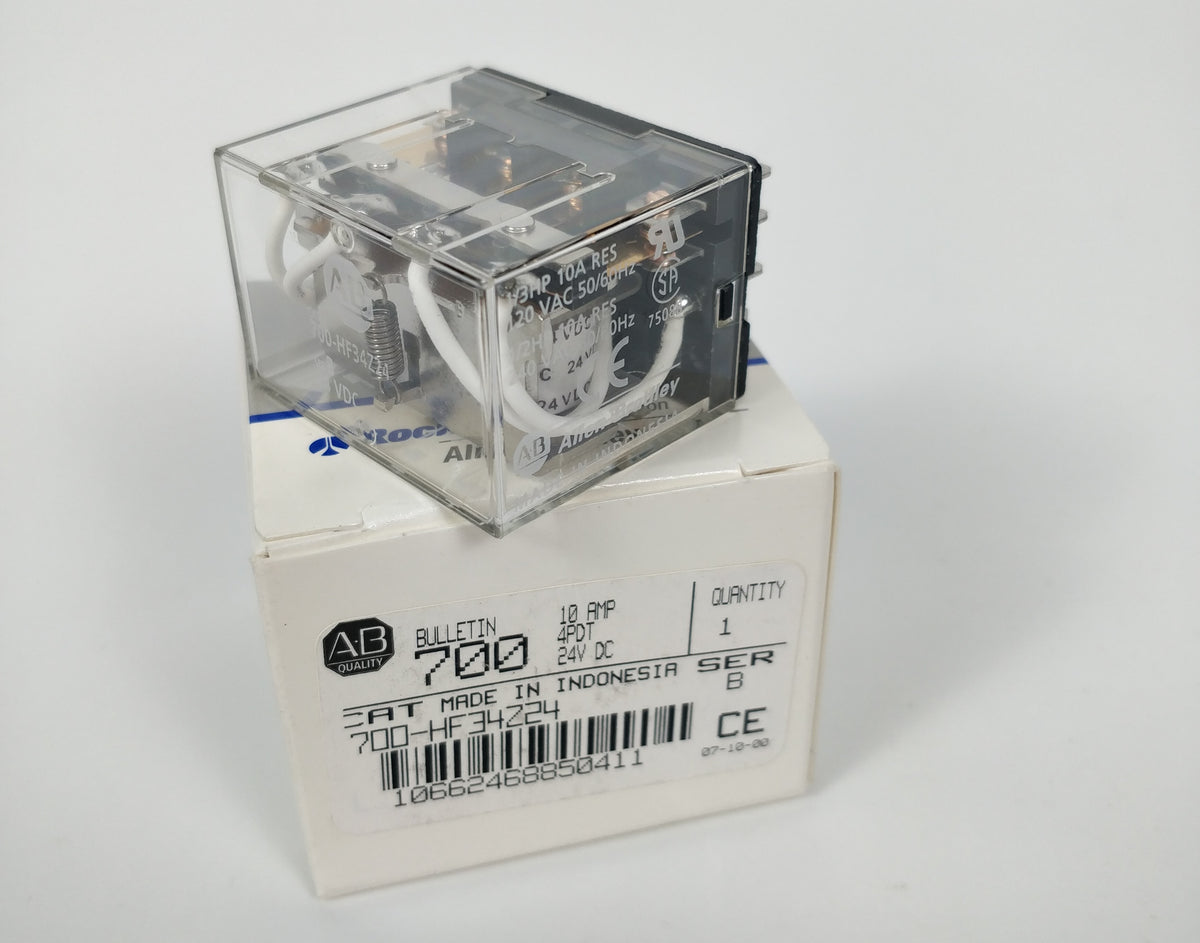 Ab 700-HF34Z24 Relay Pin Square, 24VDC Ser. B