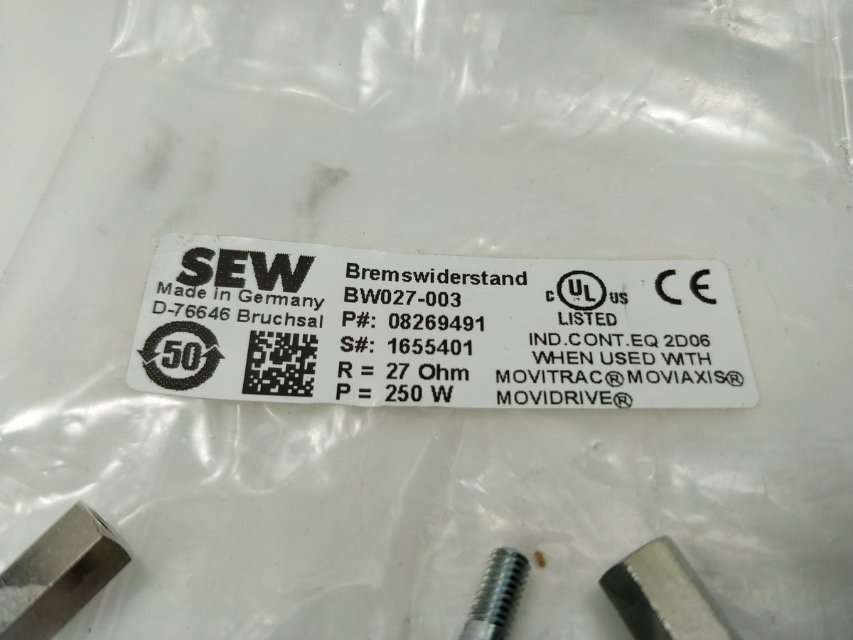 SEW-EURODRIVE 08269491 Brake Resistor