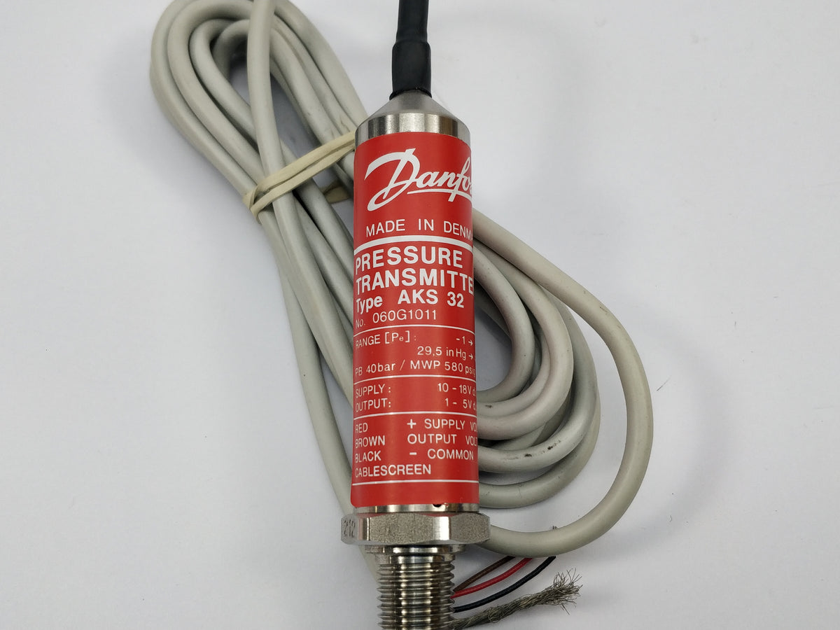 Danfoss 060G1011 Pressure Transmitter Type Aks32 -1->34BAR
