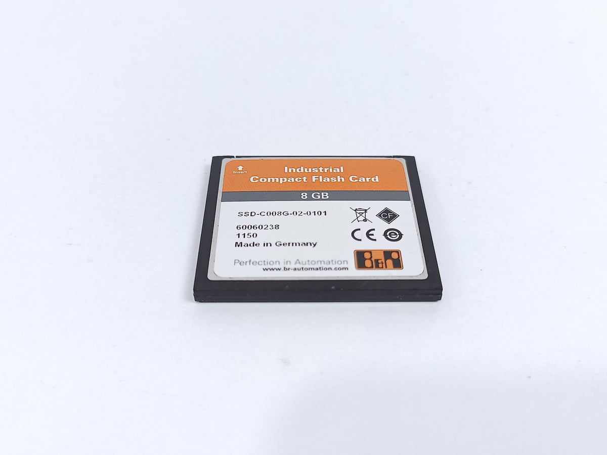 B&R 5CFCRD.8192-06 SSD-C008G-02-0101 8 GB CompactFlash Cards