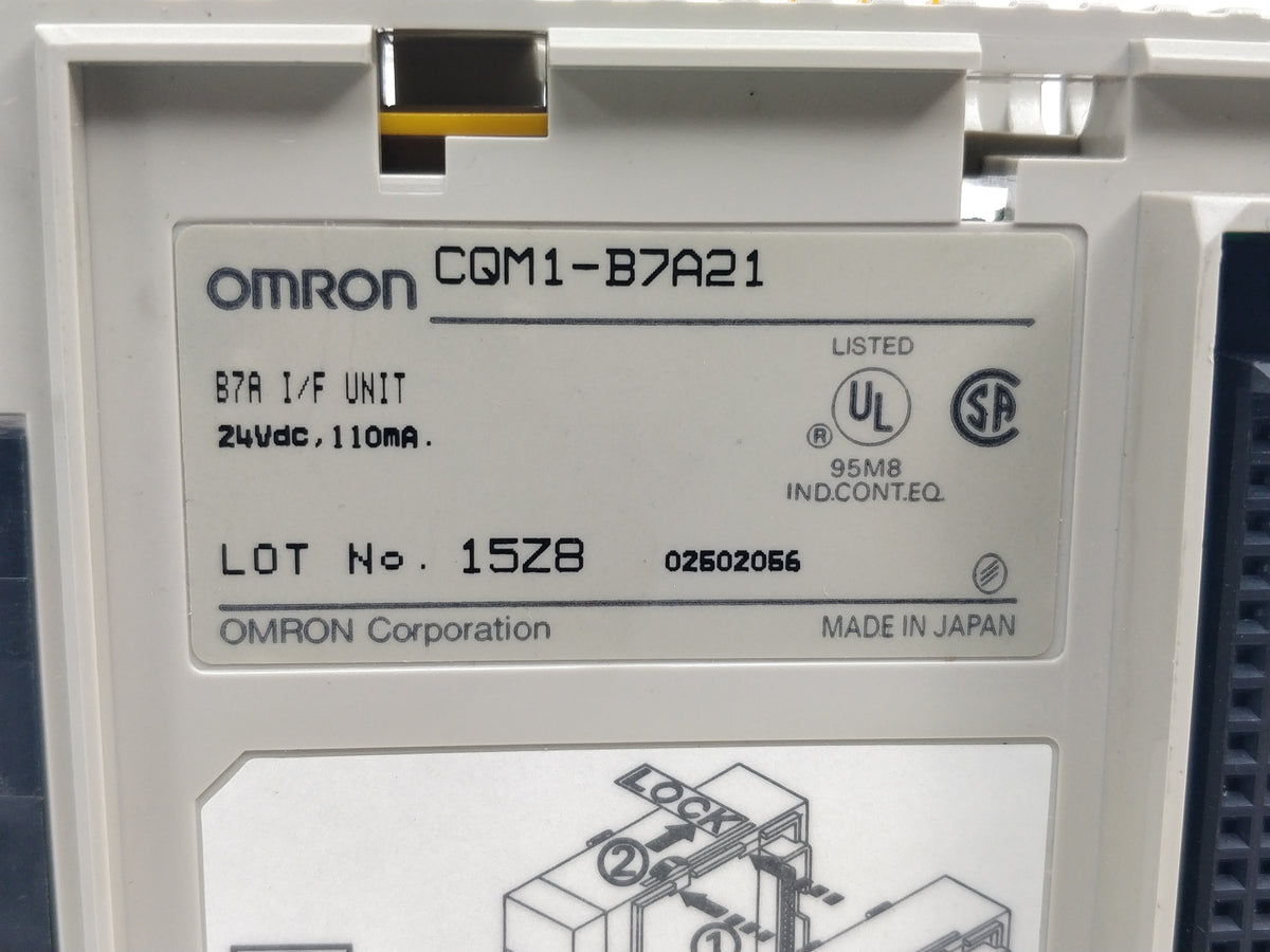 Omron CQM1-B7A21 Communication unit