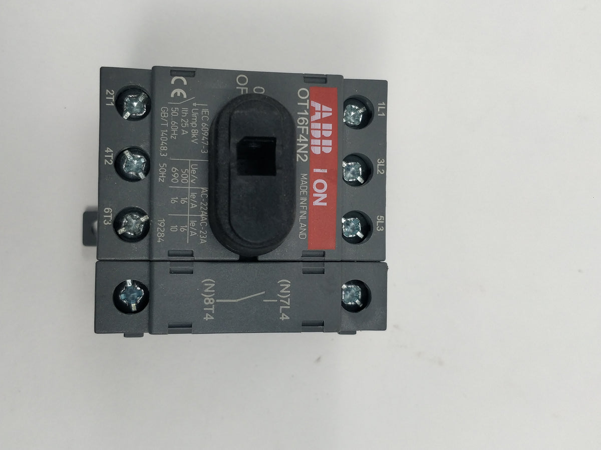 Abb OT16F4N2 4-pole switch disconnector