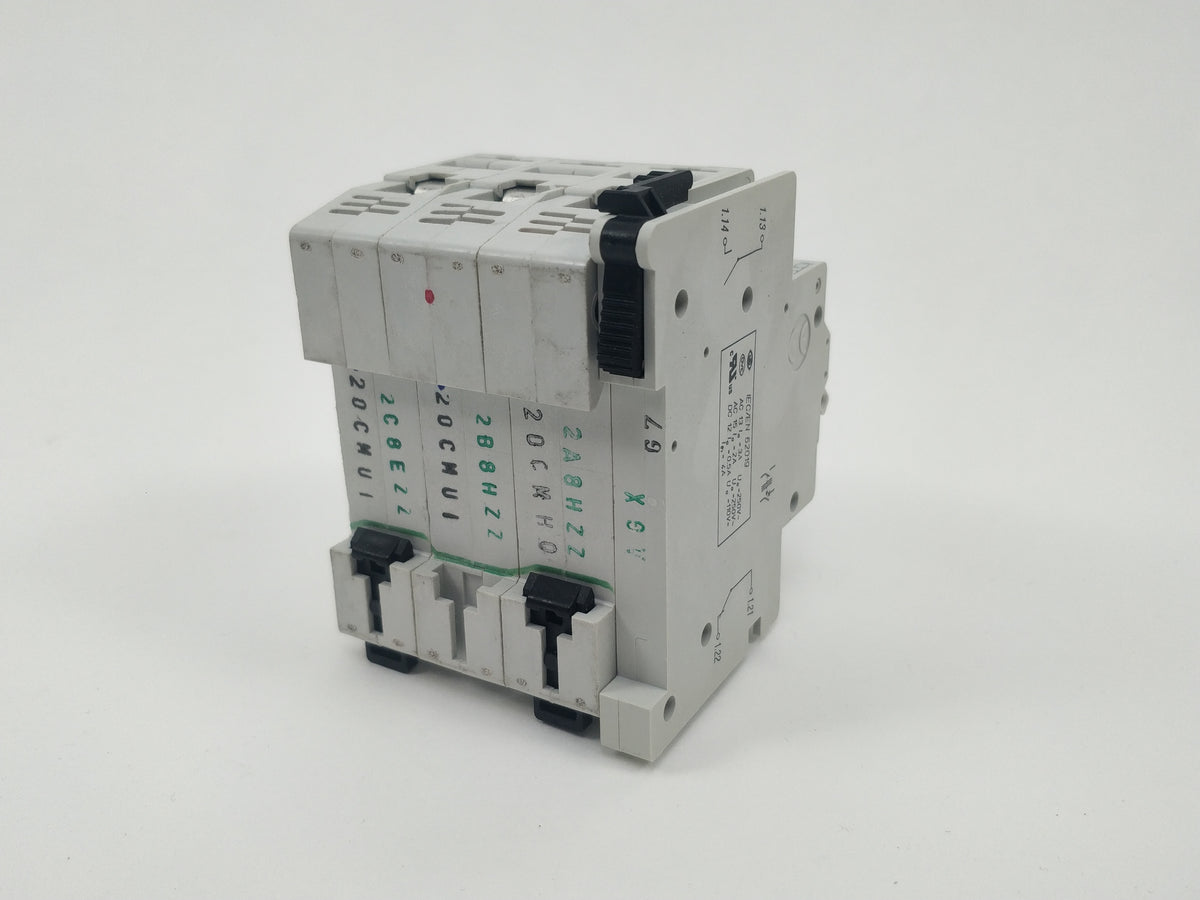 Moeller FAZ-3-C20 with FAZ-XHI11 Circuit Breaker