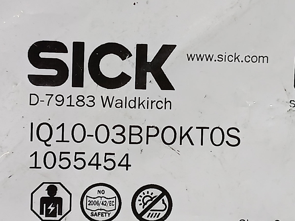 Sick 1055454 Inductive proximity sensor IQ10-03BPOKT0S