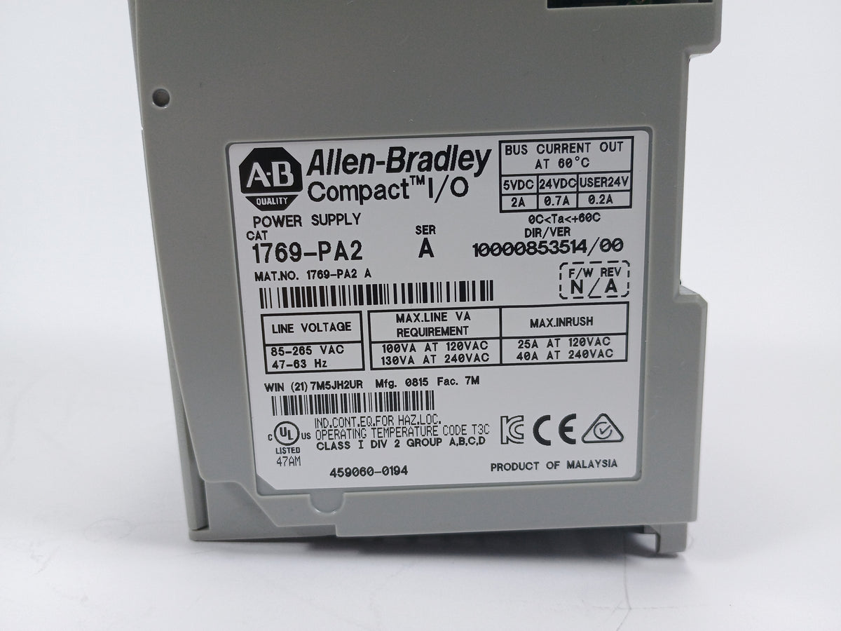 Ab 1769-PA2 Ser. A