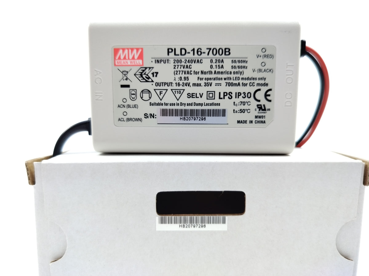 Mean Well PLD-16-700B LED Driver 16.8 W, 24 V, 700 mA