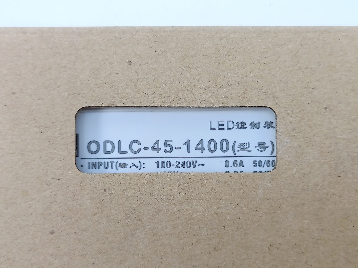 MeanWell ODLC-45-1400 Input range 90-295VAC; Output 32VDC at 1.4A