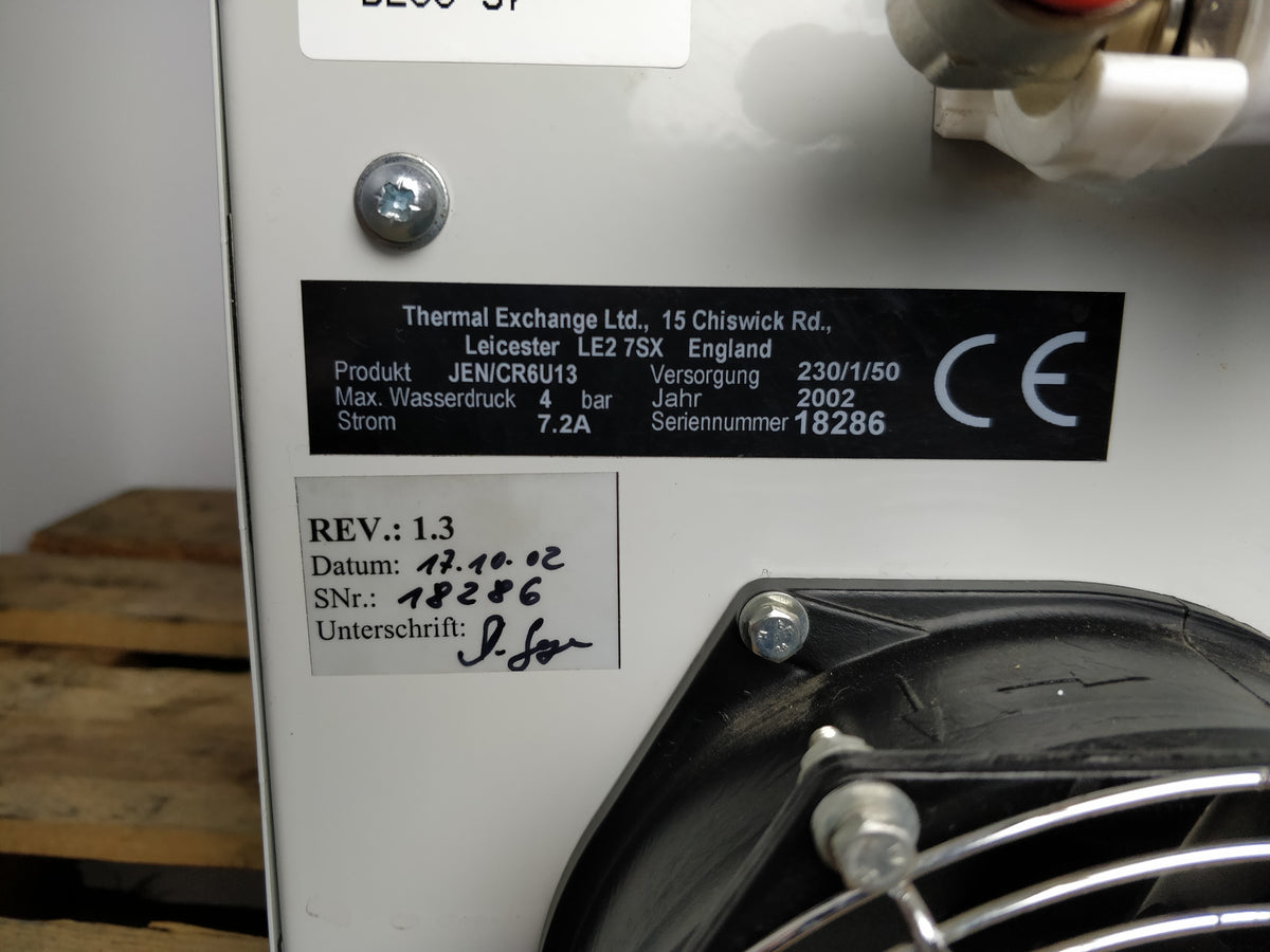 Thermal Exchange JEN/CR6U13 Rev.1.3 4bar 7.2A (203796304497)