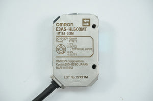 Omron E3AS-HL500MT-M1TJ 0.3M Photoelectric Sensor