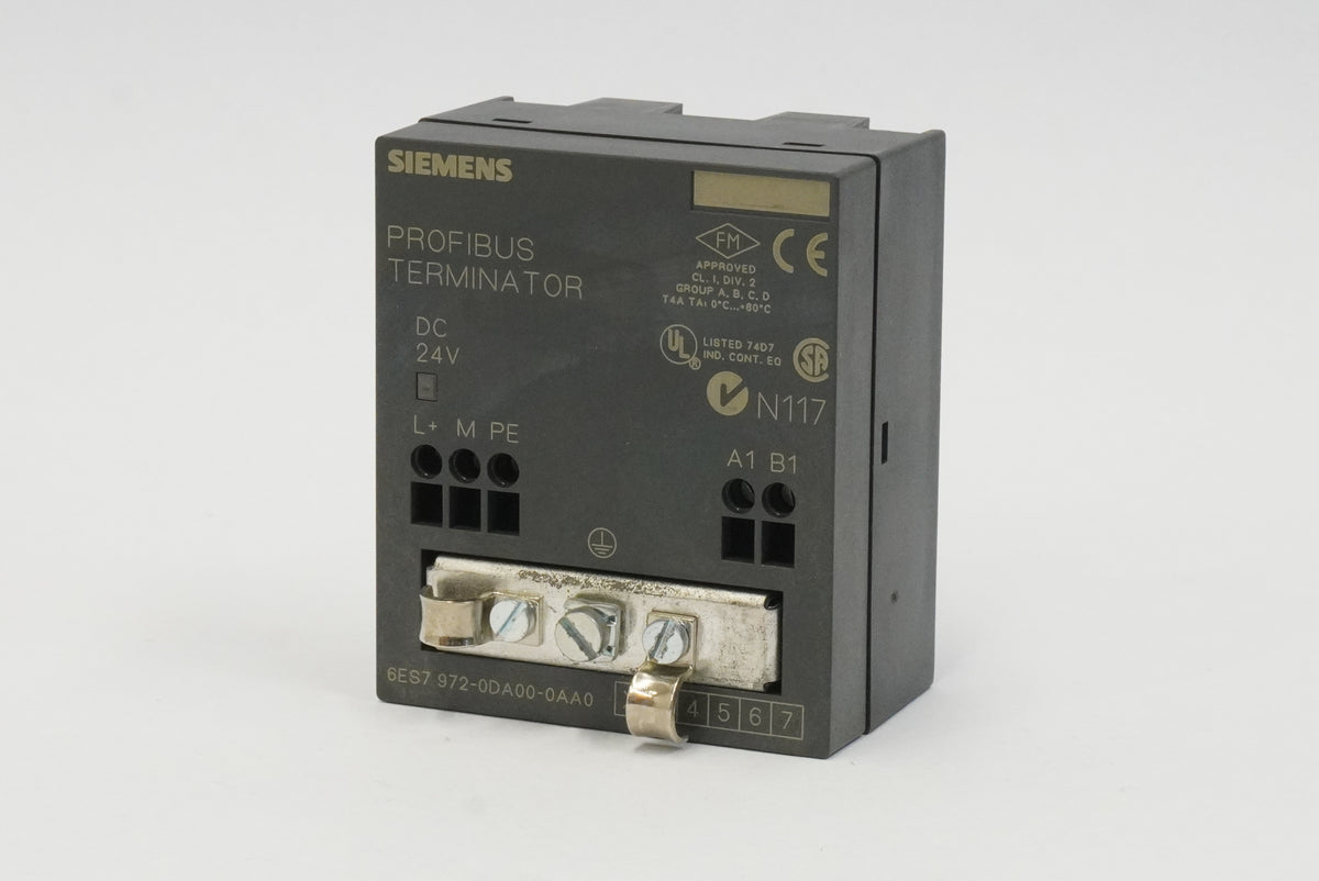 Siemens 6ES7 972-0DA00-0AA0 SIMATIC DP RS485 Profibus/MPI Terminating Resistor