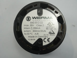 WERMA Signaltechnik 840 085 00 Signal Tower Element / Indicator Unit 840 085 00
