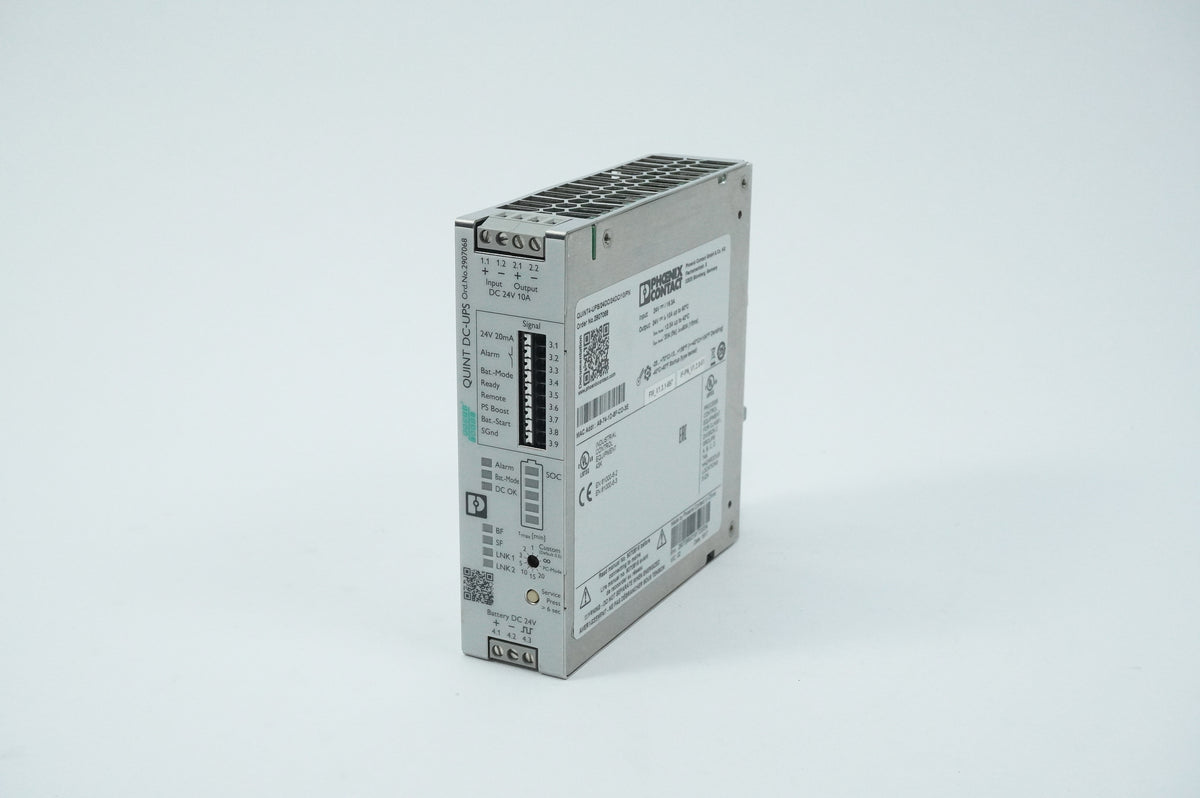 Phoenix Contact 2907068 QUINT4-UPS/24DC/24DC/10/PN Uninterruptible Power Supply