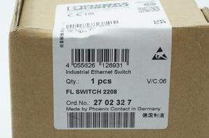 Phoenix Contact 2702327 FL SWITCH 2208 Industrial Ethernet Switch