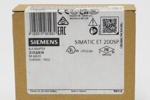 Siemens 6ES7193-6AR00-0AA0 SIMATIC ET 200SP BusAdapter BA 2xRJ45