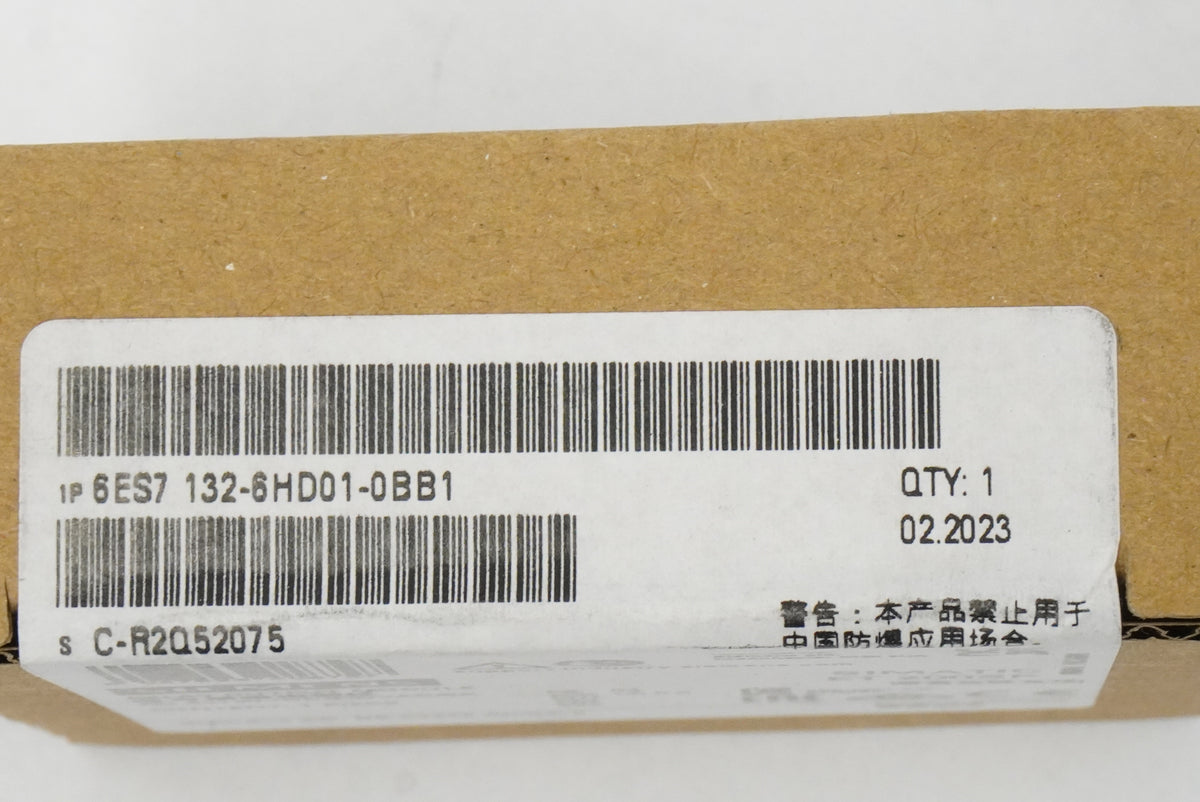 Siemens 6ES7132-6HD01-0BB1 SIMATIC ET 200SP Relay Module, RQ NO 4x 120V DC