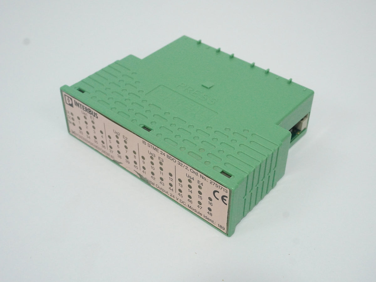 Phoenix Contact 2751713 IB STME 24 BDO 32/2 InterBus Digital Output Module