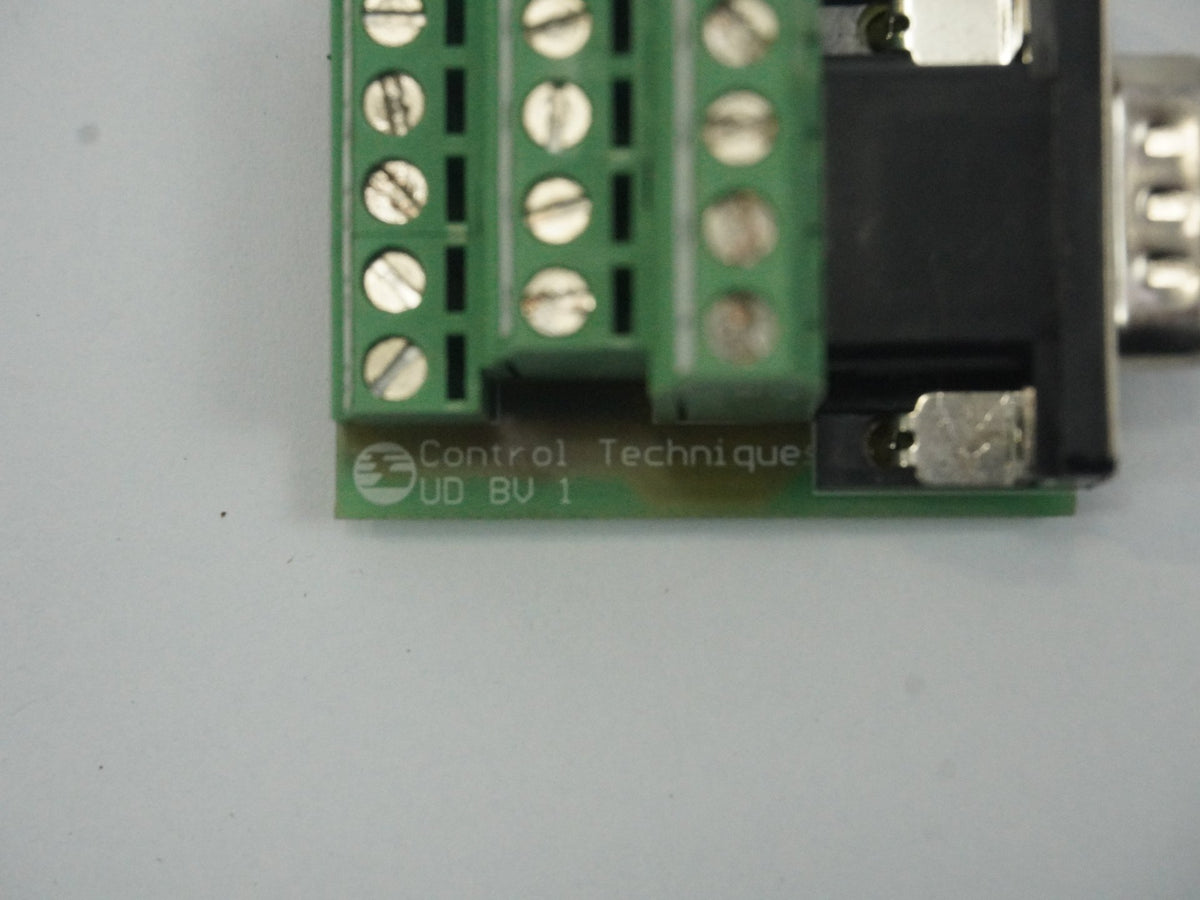 Control Techniques UD BV 1 UD BV 1 DB9 Terminal Block Breakout Adapter