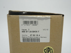 Phoenix Contact 2750154 IBS ST 24 BKM-T Bus Coupler