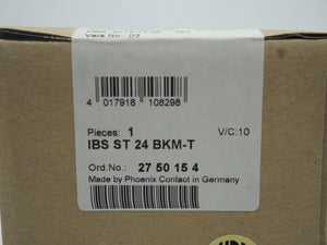 Phoenix Contact 2750154 IBS ST 24 BKM-T Bus Coupler