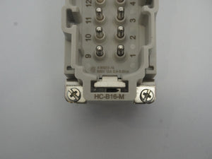 Phoenix Contact 1648238 / 1604795 HC-B 16-I-UT-M Heavy Duty Connector Set