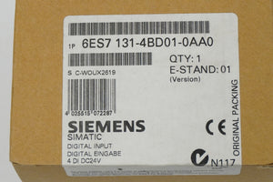 Siemens 6ES7 131-4BD01-0AA0 SIMATIC DP Electronic Module for ET 200S