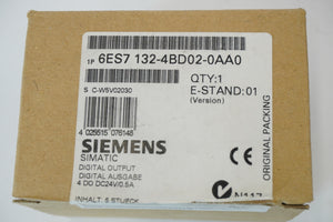 Siemens 6ES7132-4BD02-0AA0 SIMATIC DP Electronic Module, Digital Output Module