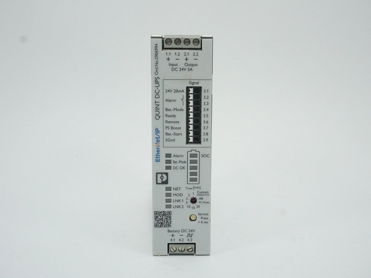 Phoenix Contact 2906994 QUINT4-UPS/24DC/24DC/5/EIP UPS Module