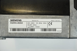 Siemens SQM54.482A2 Electromotoric Actuator