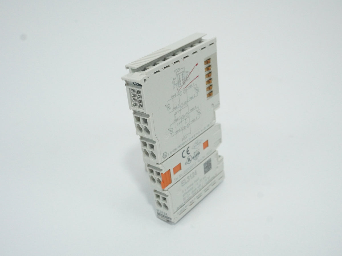 Beckhoff EL3124 4-Channel Analog Input Terminal 4...20 mA Differential 16-bit