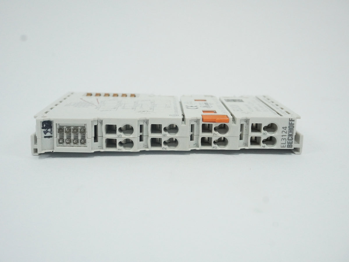 Beckhoff EL3124 4-Channel Analog Input Terminal 4...20 mA Differential 16-bit