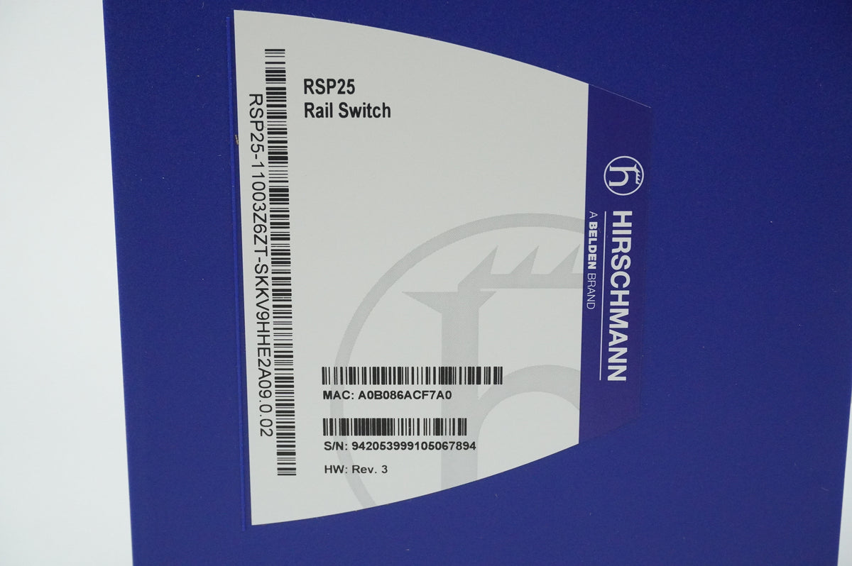 Hirschmann 942 053-999 RSP25 Rail Switch