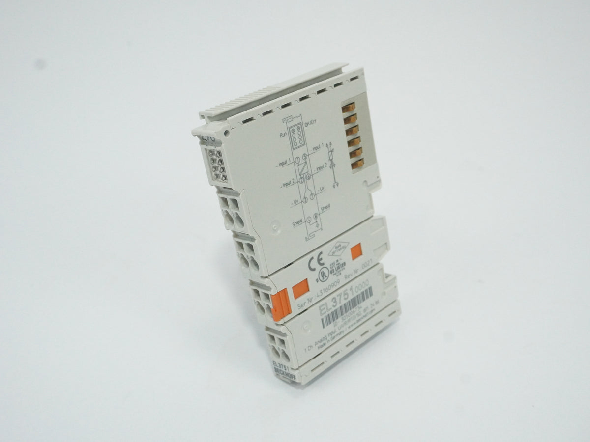 Beckhoff EL3751 1-Channel Analog Input Terminal U/I/R/RTD/SG